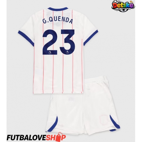 Dres Chelsea Geovany Quenda #23 Tretina pre deti 2026-27 Krátky Rukáv (+ trenírky)